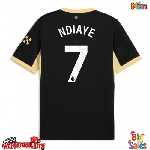 Manchester City Iliman Ndiaye #7 Replica Away Stadium Shirt 2026-27 Short Sleeve